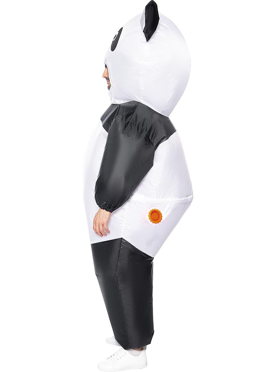 Disfraz de oso panda hinchable para adulto