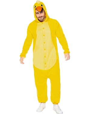 Déguisement poussin onesie adulte