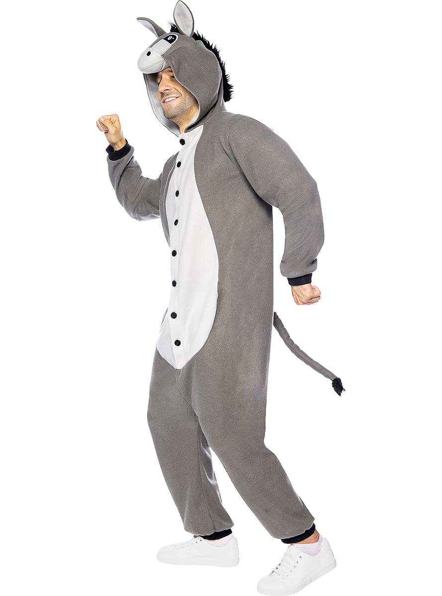 Ezel Onesie Kostuum voor Volwassenen