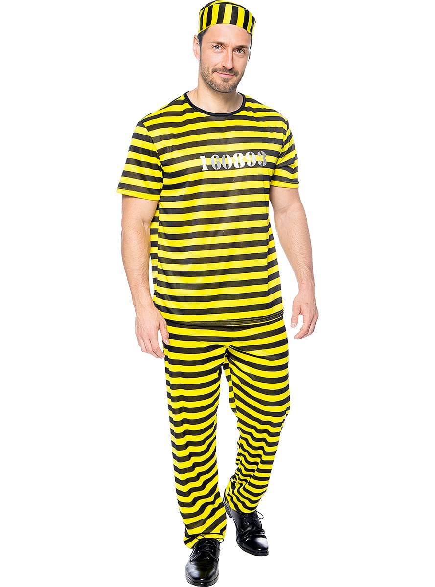 Plus size kostým vězeň