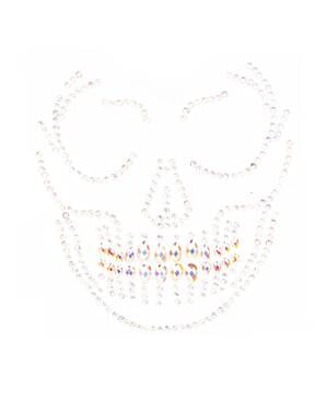 Glow in the Dark Skeleton Face Jewels
