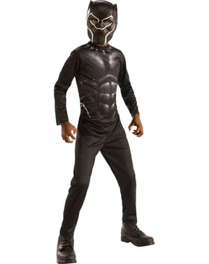 Costum clasic Pantera Neagră pentru băieţi - Avengers: Endgame