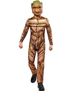 Disfraz de Groot Deluxe para niño - Guardianes de la Galaxia