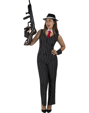 Mafioso Gangster Kostüm für Damen