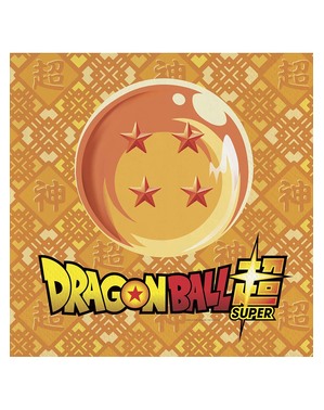 20 guardanapos de Dragon Ball (33x33cm)