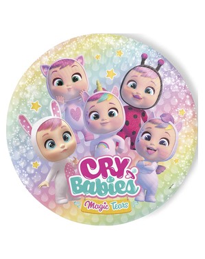 8 tallrikar Cry Babies (23cm)