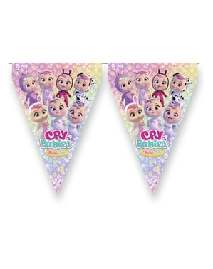 Baby Crying Banner Garland