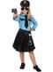 Blue Police Officer Costume for Girls