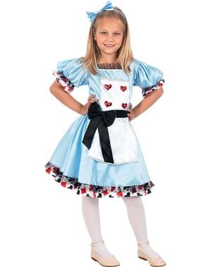 Costume da Alice deluxe per bambina