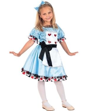 Fato de Alice Deluxe para menina