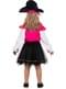 Disfraz pirata rosa para niña