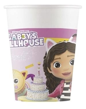 8 Gabby's Dollhouse Cups