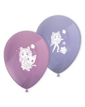 Gabby´s Dollhouse Luftballons 8 Stück