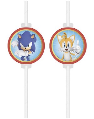 4 palhinhas de Sonic