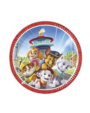 8 Paw Patrol tallerkner (23 cm)