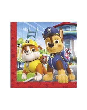 20 de șervețele Paw Patrol (33x33cm)