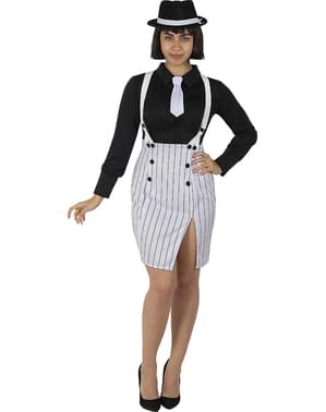 Gangster Costume for Women Plus Size