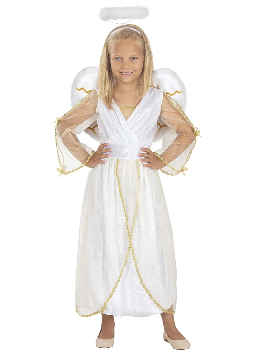 Déguisement ange deluxe fille