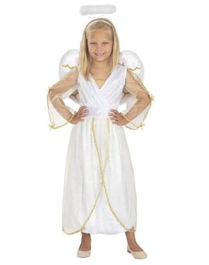 Ангелски костюм за момичета Делукс