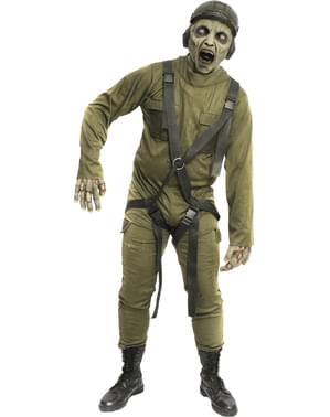 Men's Zombie Parachutist Costume
