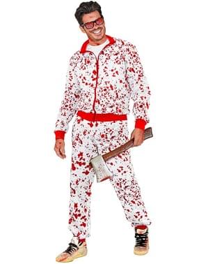 Bloody Assassin Tracksuit Costume for Adults