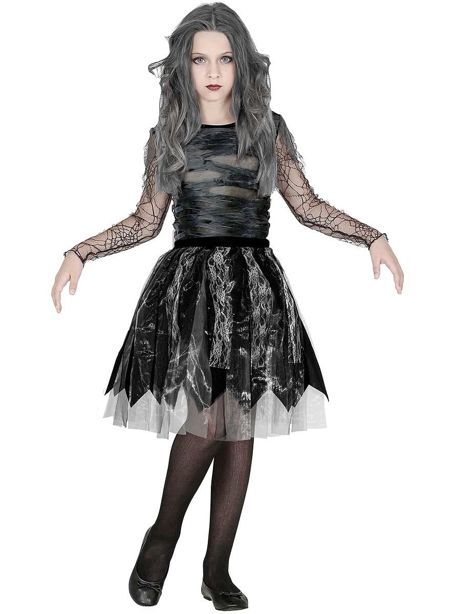 Juodasis tutu Helovinas mergaitėms