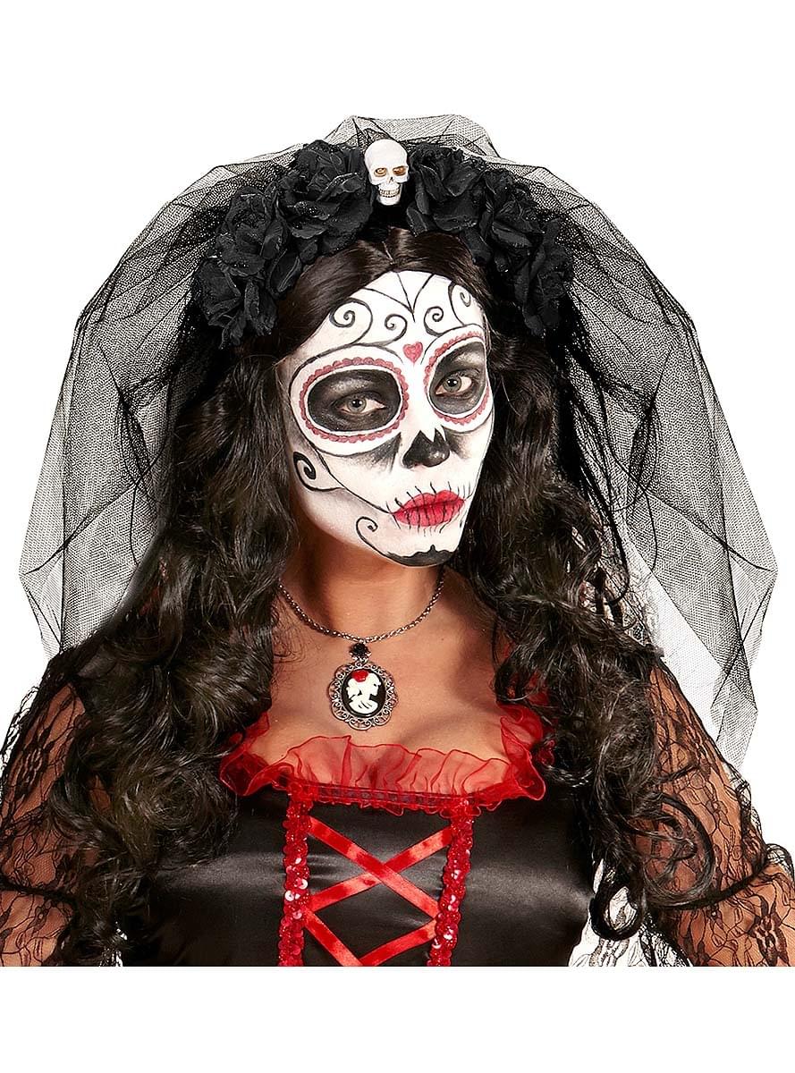 Diadem med slöja Catrina