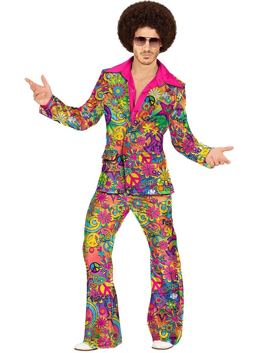Costume hippie anni '60 da uomo