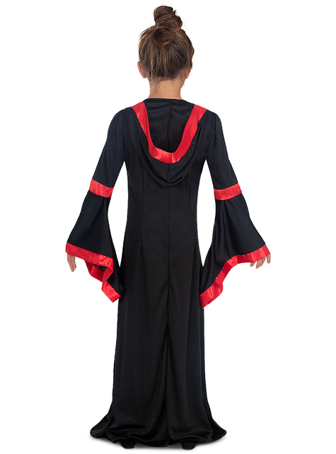 Disfraz de vampiresa sacerdotisa para niña