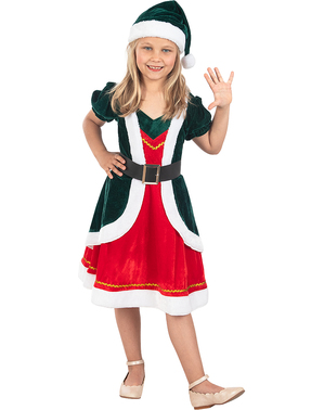 Costume da elfa deluxe per bambina