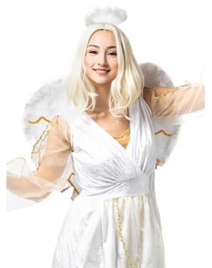 Engelsflügel weiß und gold