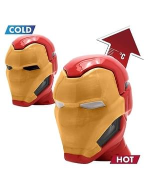 Mug 3D Iron Man Thermo réactif