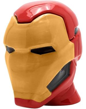Barvu měnící hrnek 3D Iron Man