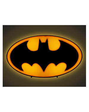 Batman logo koriste lamppu
