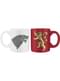 2 mini tazas de Stark y Lannister - Juego de Tronos