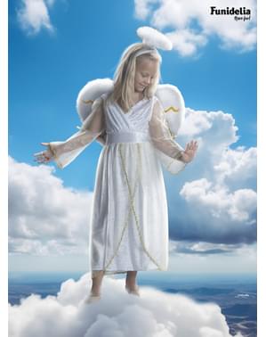 Fato de anjo Deluxe para criança