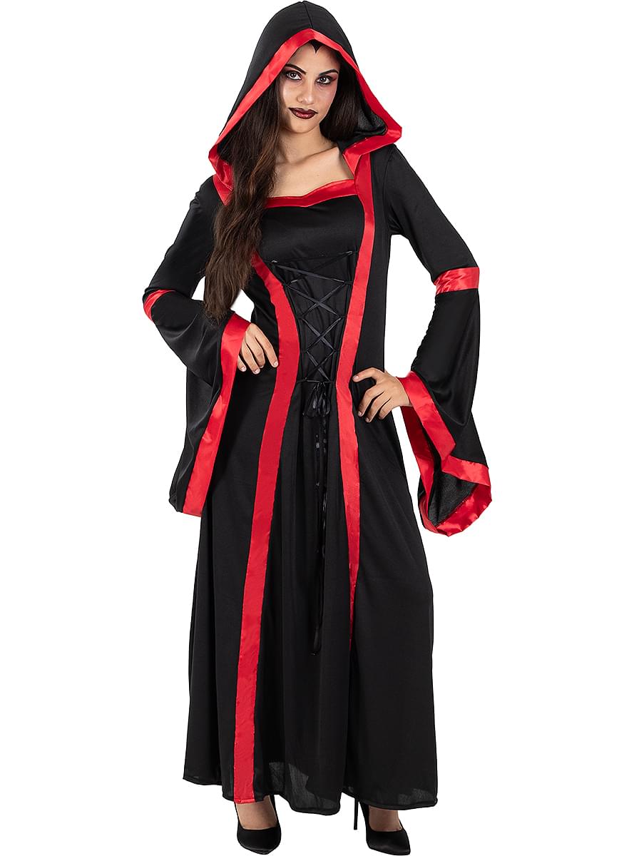 Deluxe kostim vampirske svećenice za žene veće veličine