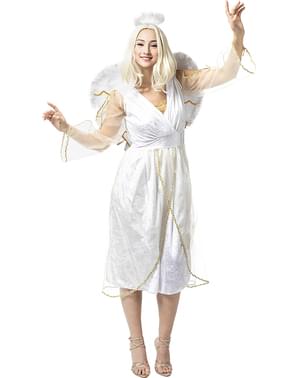 Costum de înger Deluxe pentru femei dimensiuni mari