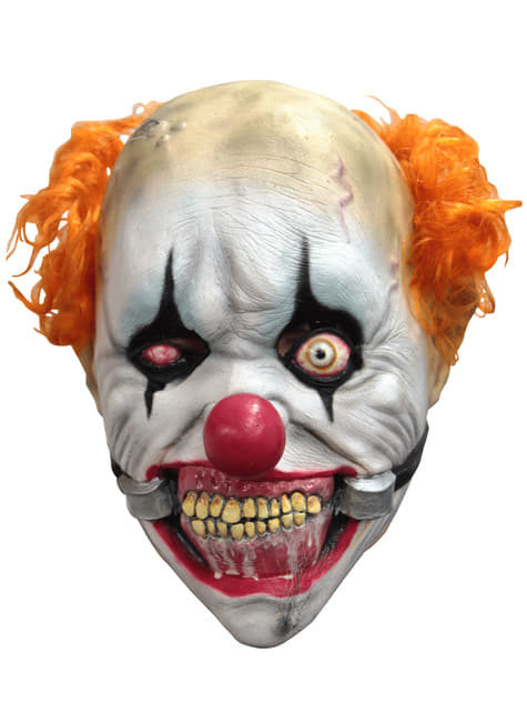 Detská usmievavá maska ​​klauna