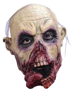 Máscara de zombie Tongue para menino