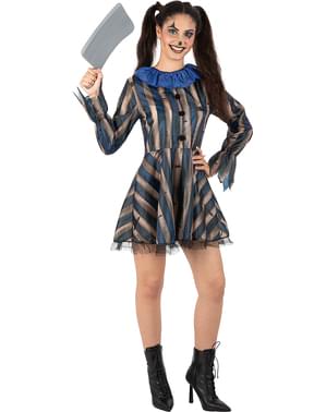 Scary Clown Costume for Women Plus Size