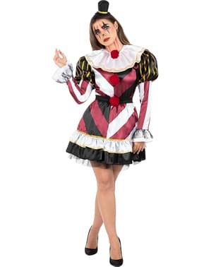 Costumele de clovn înfricoșător sexy premium pentru femei dimensiuni mari