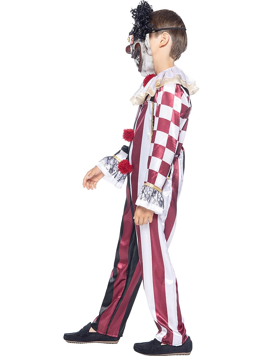 Horror-Clown Kostüm Premium für Mädchen