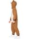 Disfraz de oso onesie para niños