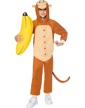 Monkey Onesie Costume for Kids