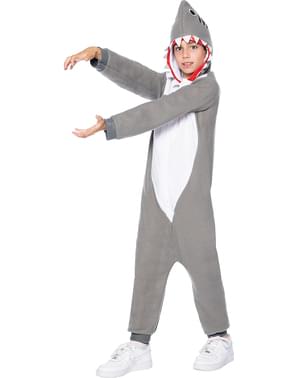 Déguisement requin onesie enfant