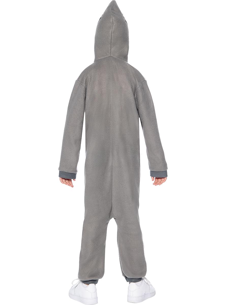 Fato de tubarão onesie para criança