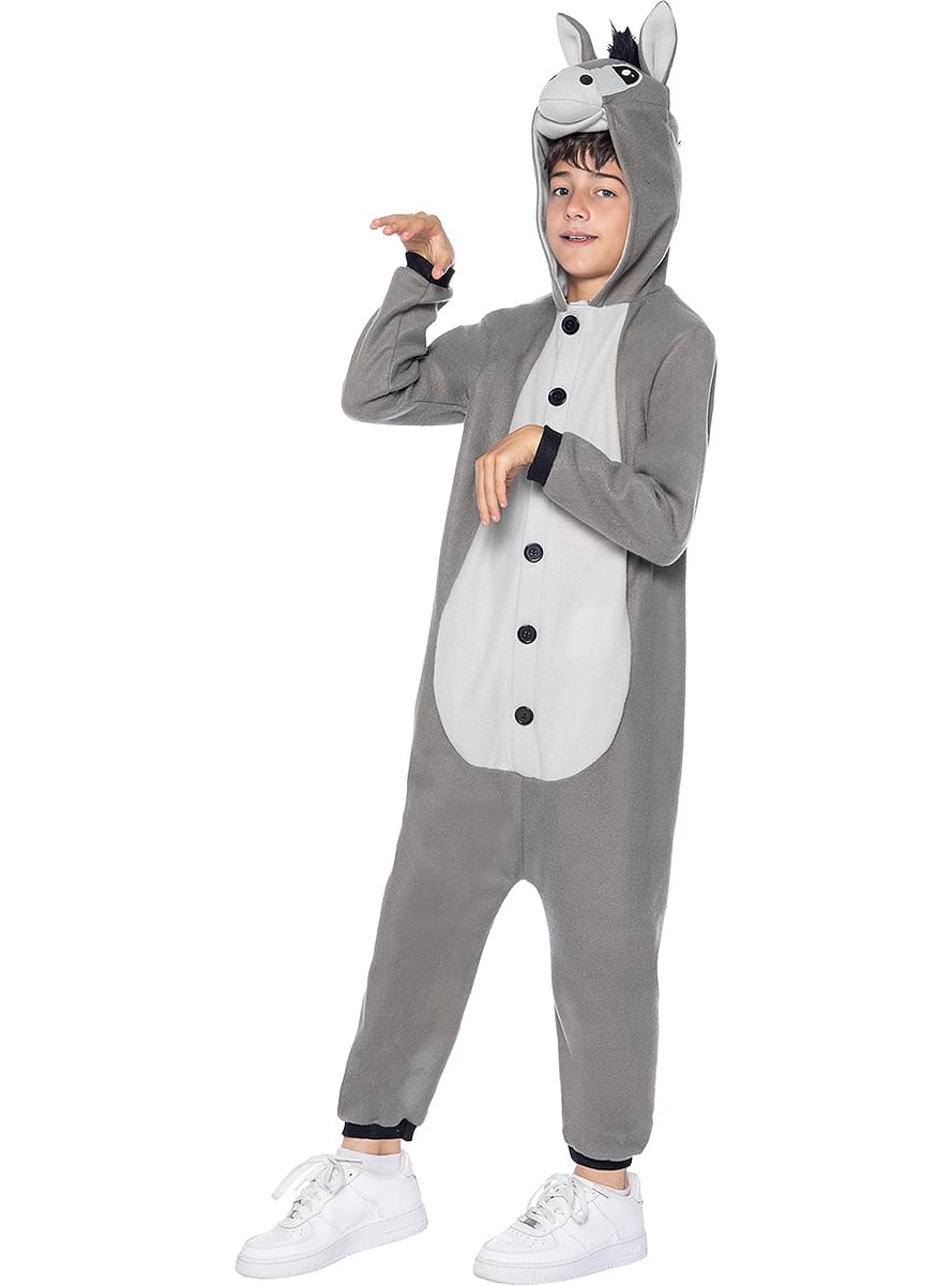 Donkey Onesie Costume for Kids