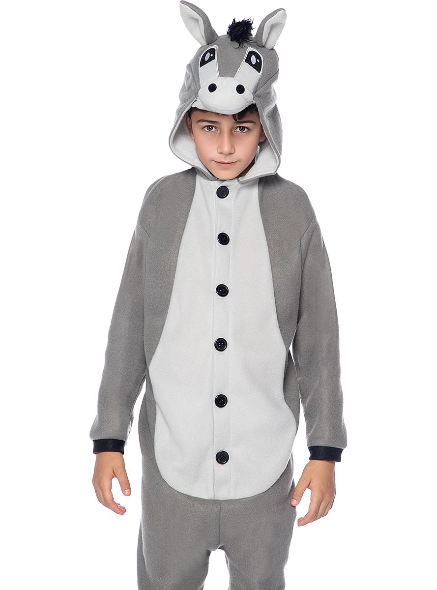 Disfraz de burro onesie para niños