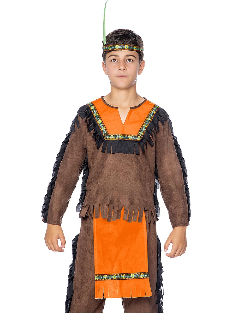 Deluxe kostým indián pro chlapce